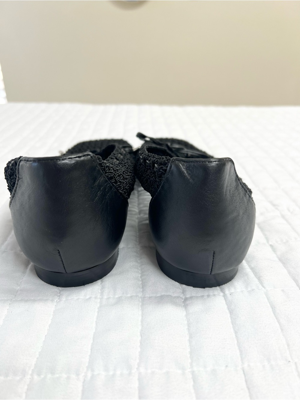Madewell The Mylie Ballet Flat in True Black Size 9 NWOB - Picture 5 of 10
